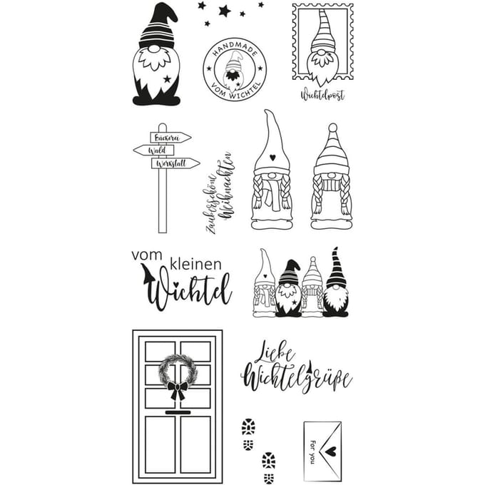 Clear Stamps "Kabouter post"