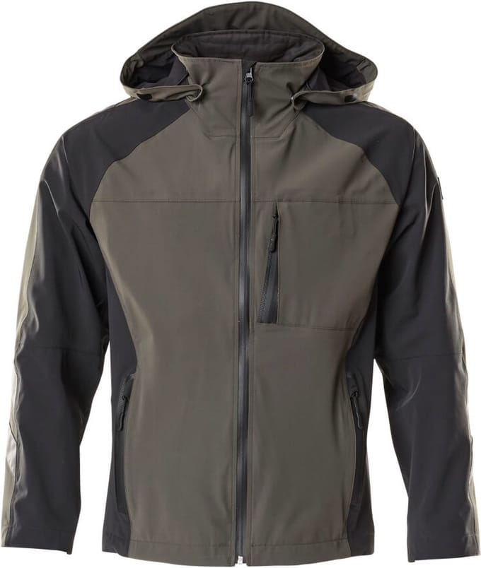 Mascot Unique Shell jas 18601-411 - donkerantraciet/zwart - M