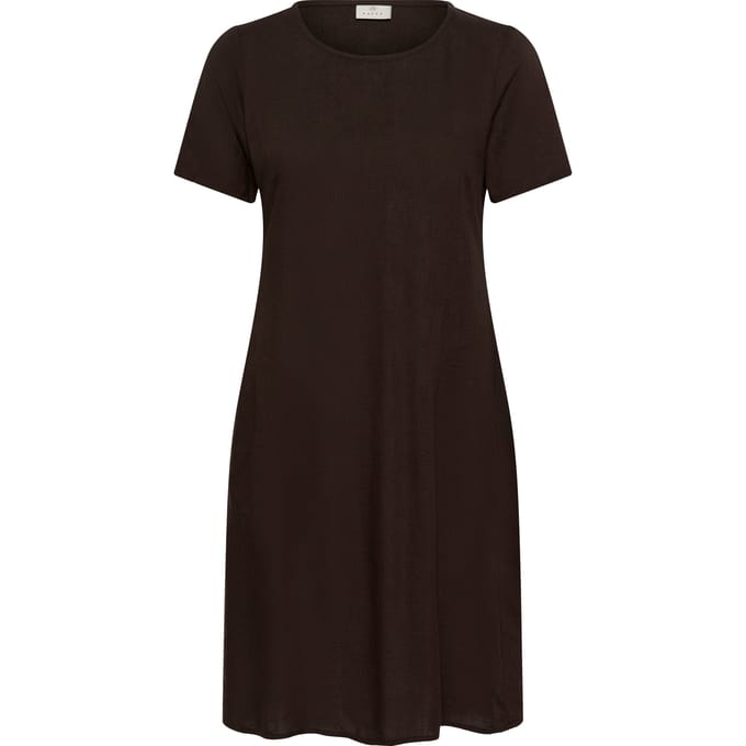 Kaffe KAmilia Dress Dames Jurk - Black Coffee