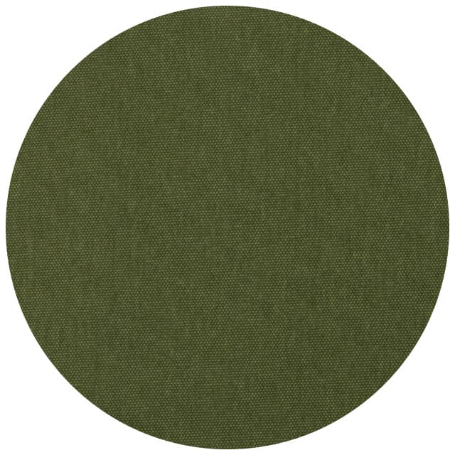 Madison - Tafelkleed Moss green canvas eco+ - Ø Ca. 160 cm