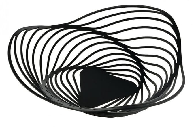 Alessi Trinity Schaal Zwart 33 cm