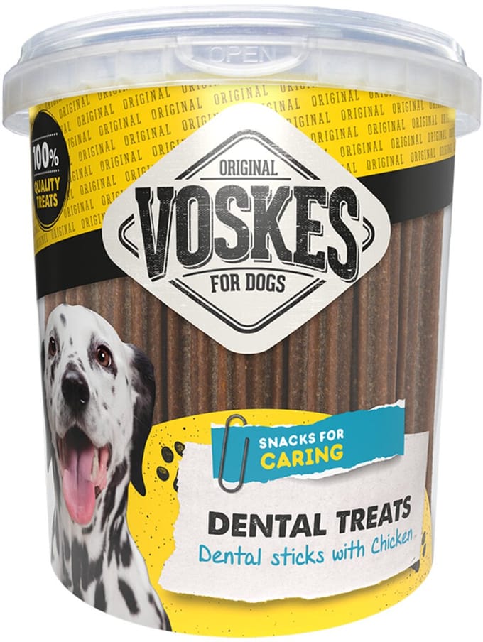 Voskes Hondensnacks Dentastick Medium - 24 stuks