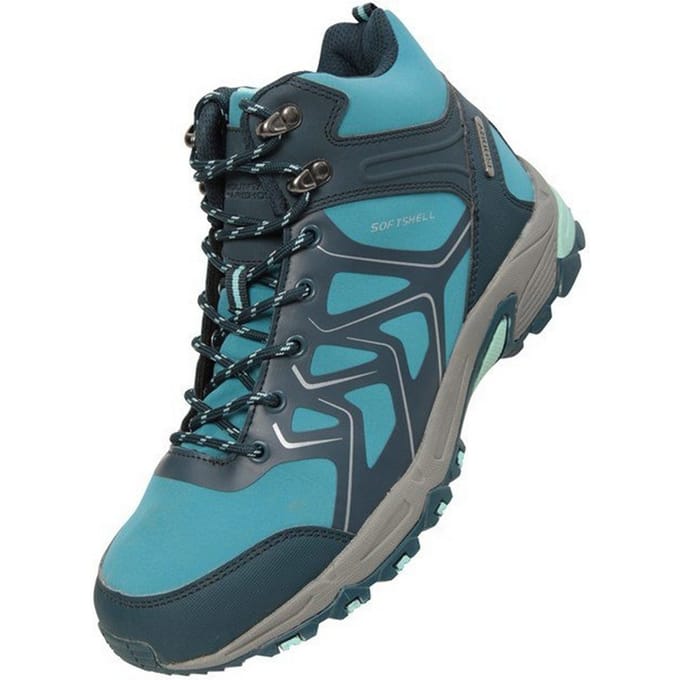 Mountain Warehouse Dames/dames Shadow Softshell wandelschoenen (Teal)