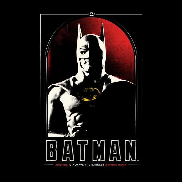 BATMAN Justice Unisex T-Shirt - Black - L - Zwart