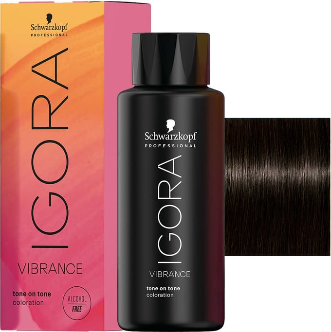 Schwarzkopf Igora Vibrance Medium Brown Natural 4-0 60ml