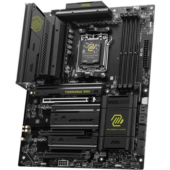 MSI MAG B850 TOMAHAWK MAX WIFI - Moederbord - AMD B850 - ATX - Socket AM5 - DDR5