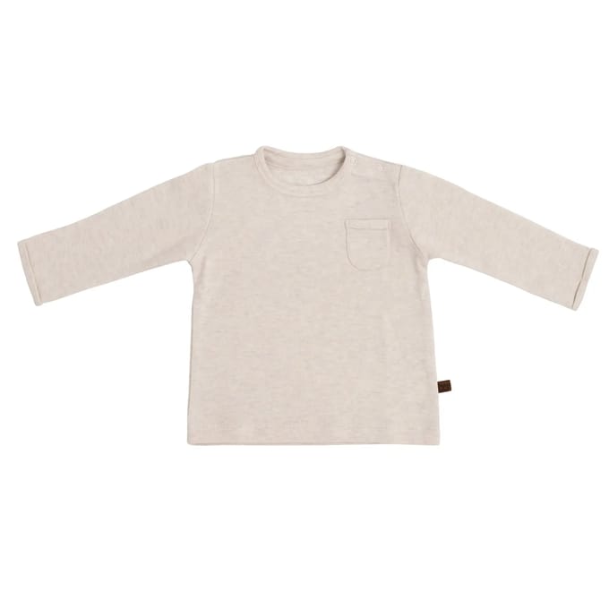 Baby's Only Truitje Melange - Warm Linen - 68 - 100% ecologisch katoen - GOTS