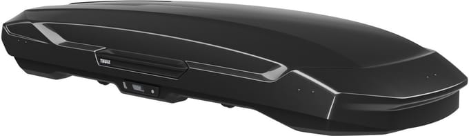 Thule Motion 3 XXL LOW Black Glossy - Dakkoffer - 2 zijden te openen - 75kg laadvermogen – 590 L inhoud