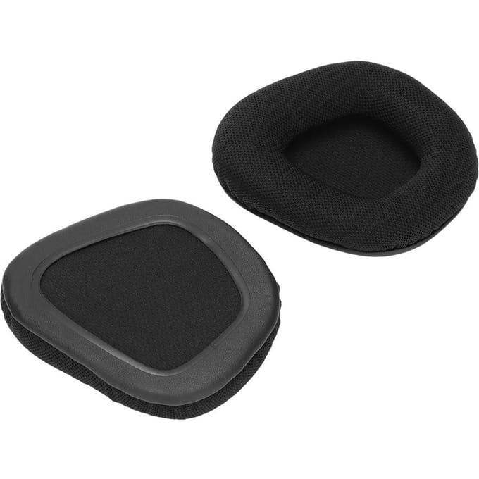 2 pièces Housse de coussinet d'oreille de remplacement Compatible avec Corsair VOID PRO Noir (FYZ 183) black