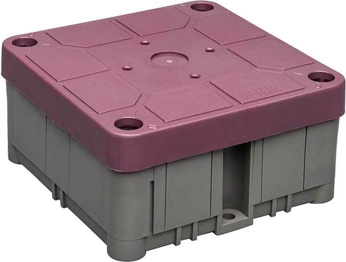 ABB Gerecyclede Doos 3640 Met Rode Afdekking - 1SPA007130F9120