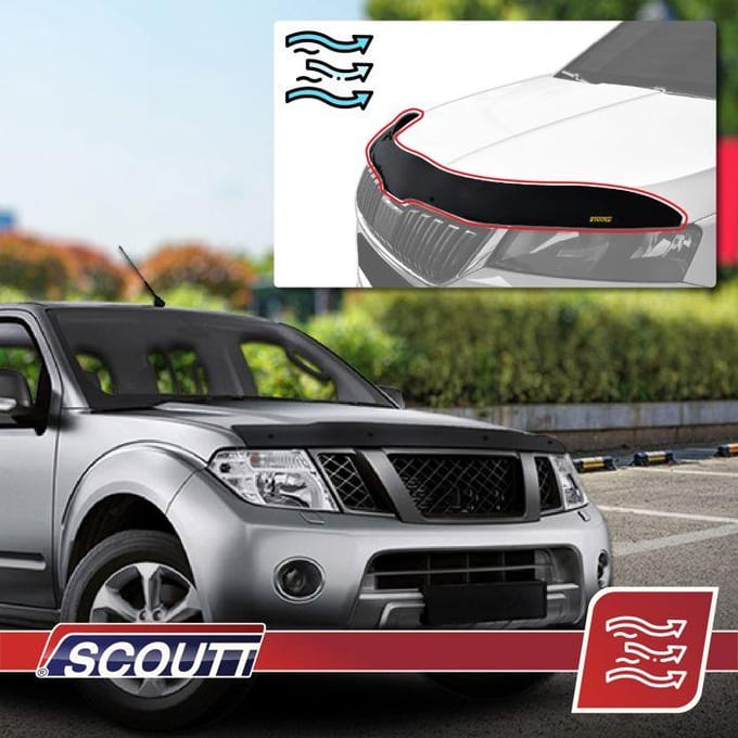 SCOUTT | Motorkap Deflector Bescherming Voor Skoda Octavia 3 2013-2019, Aerodynamisch, Eenvoudige Montage, Geen Boren Nodig
