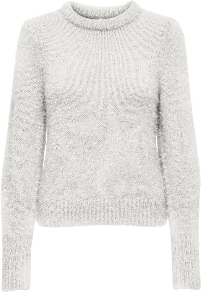 Only Lanni Glitter Puff Gebreide Trui Dames - Maat S