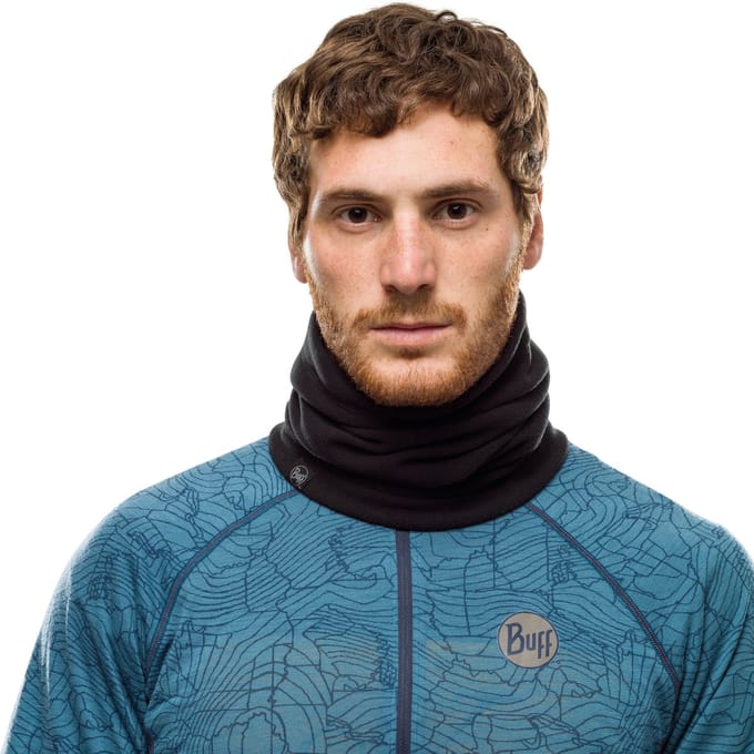 BUFF® Polar Neckwarmer Solid Black - Nekwarmer