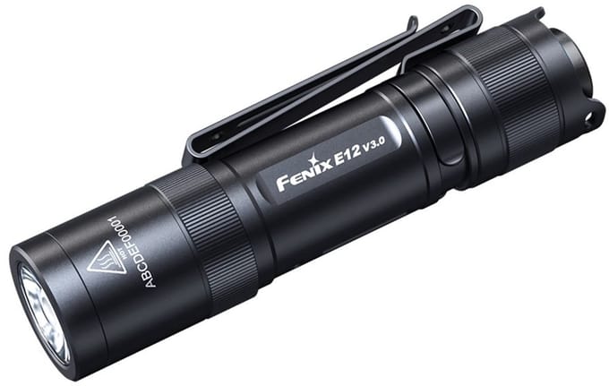 Fenix E12 V3.0 EDC zaklamp, 200 lumen