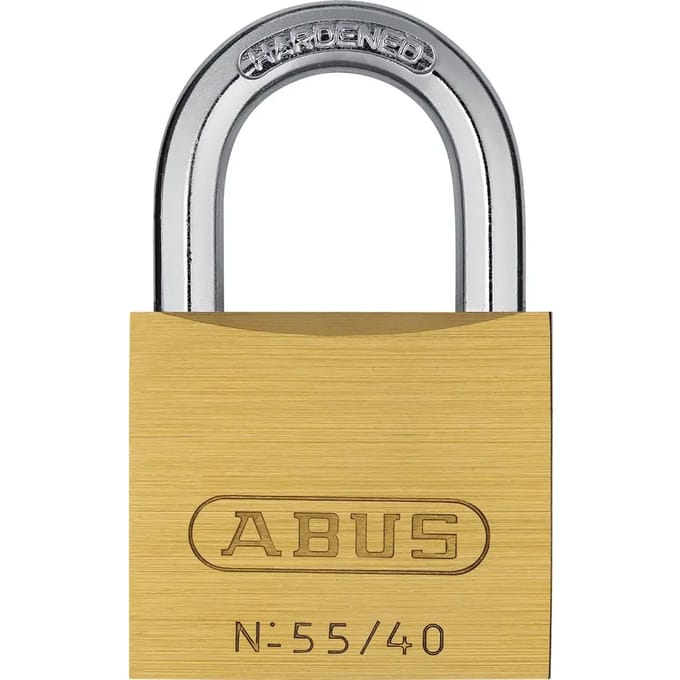 ABUS Slot 55 Hangslot messing 2856 Goud