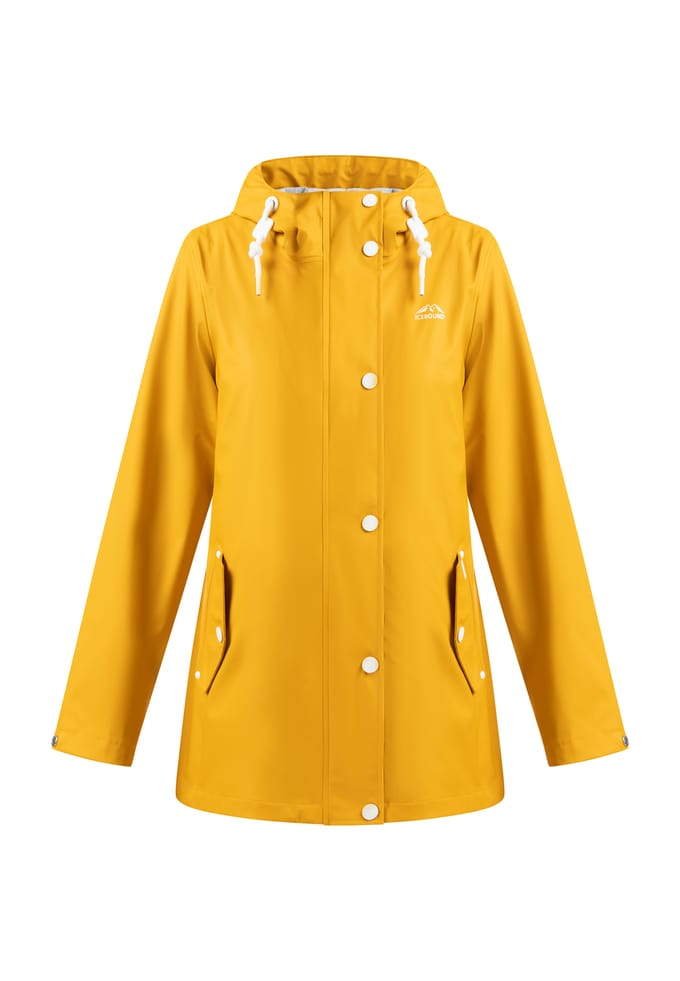ICEBOUND Regenjas Dames mosterd