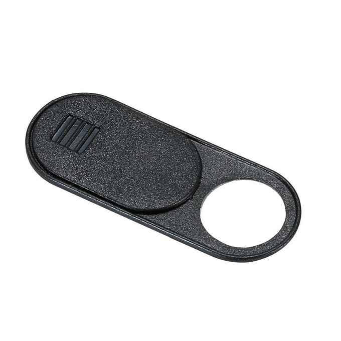 Webcam Cover Ultra-Dun Schuif Privacy Beschermer Camera Cover Voor Tesla Model 3 Laptop Telefoon zwart