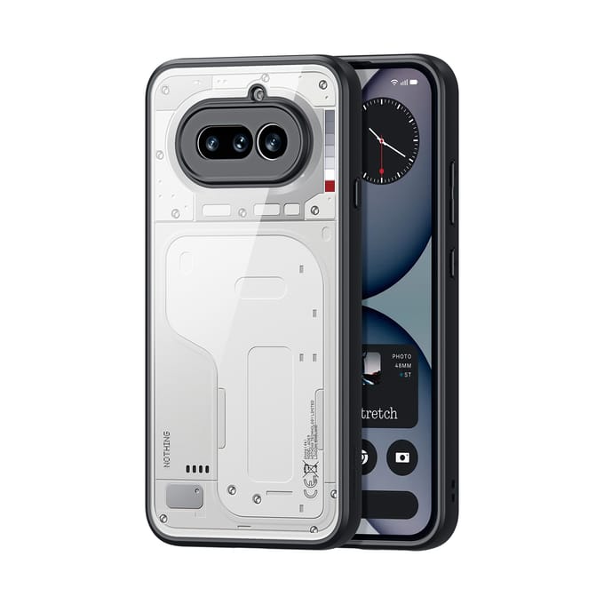 Dux Ducis Aimo Geschikt voor Nothing Phone (4a) - Back Cover Case Zwart
