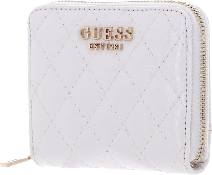 GUESS Portemonnee Yarmilla SLG Zip Around Wallet White Wit