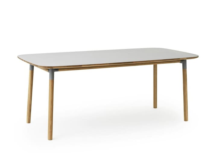 Normann Copenhagen - Form tafel - grijs - M - 4 - 6 Wochen