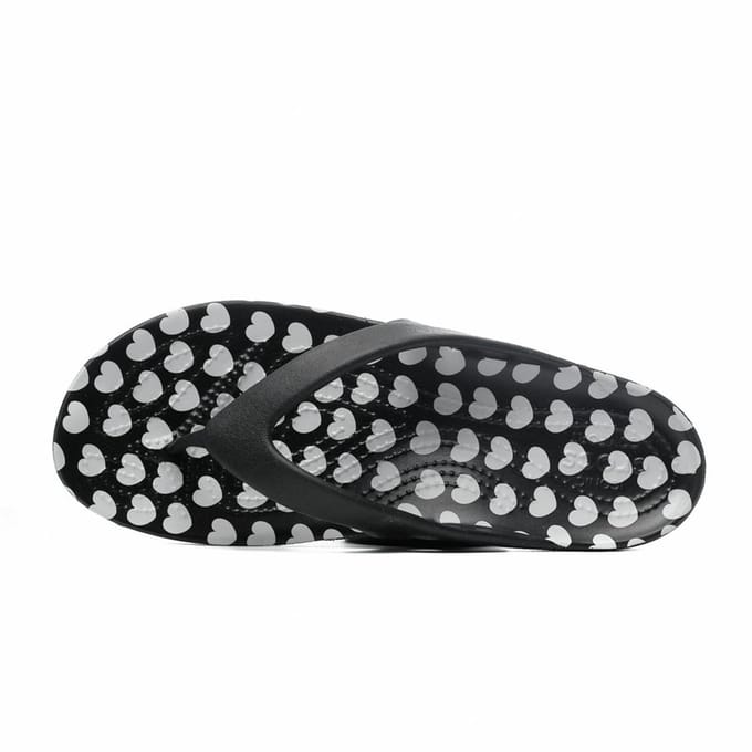 Crocs Kadee II Heart Print Flip Maat 34/35 US W5