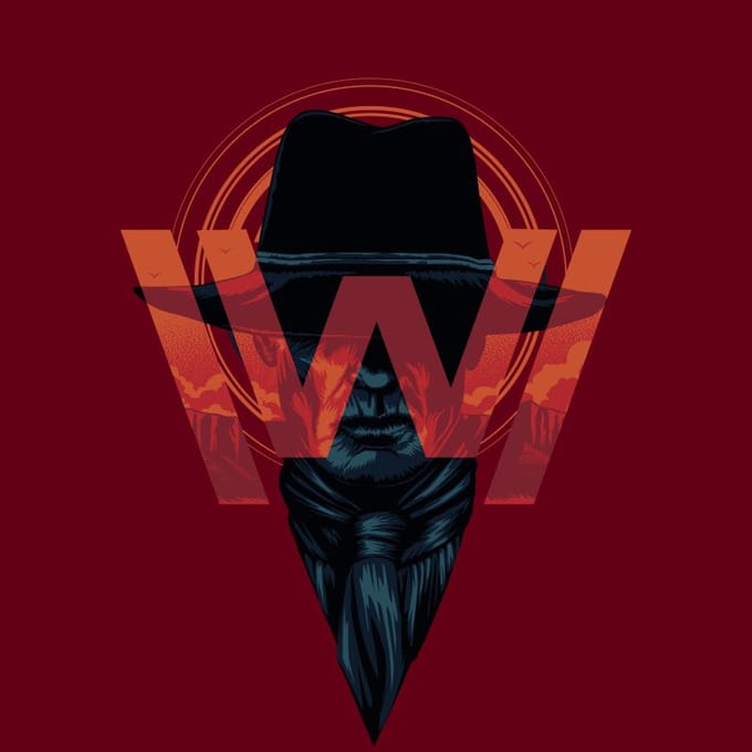 Westworld V.I.P Men's T-Shirt - Burgundy - S