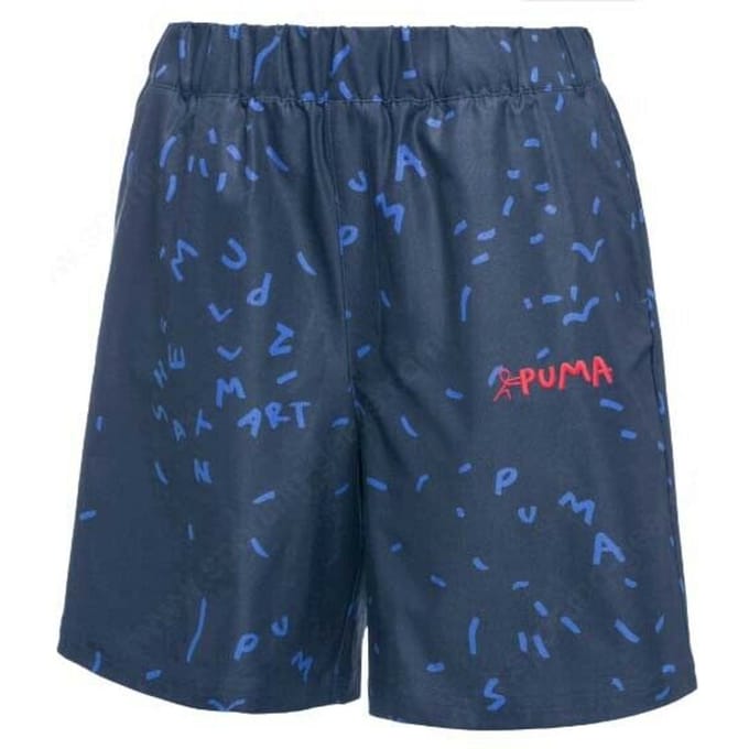 Puma x Shantell Martin Vrouwen AOP Navy Korte Broek