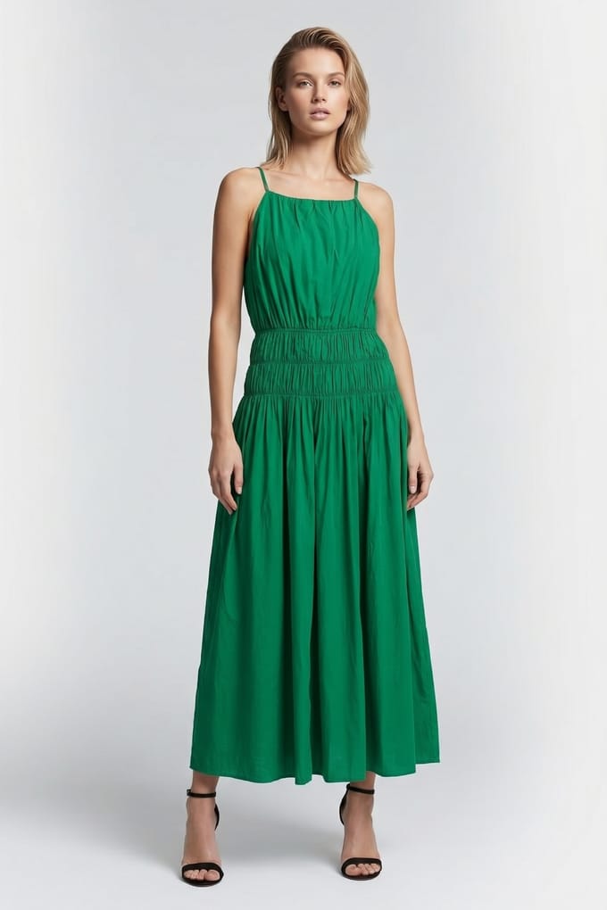& Other Stories Marlow Dress Green Größe: 32 | Midikleider Outlet | Damen | Grün