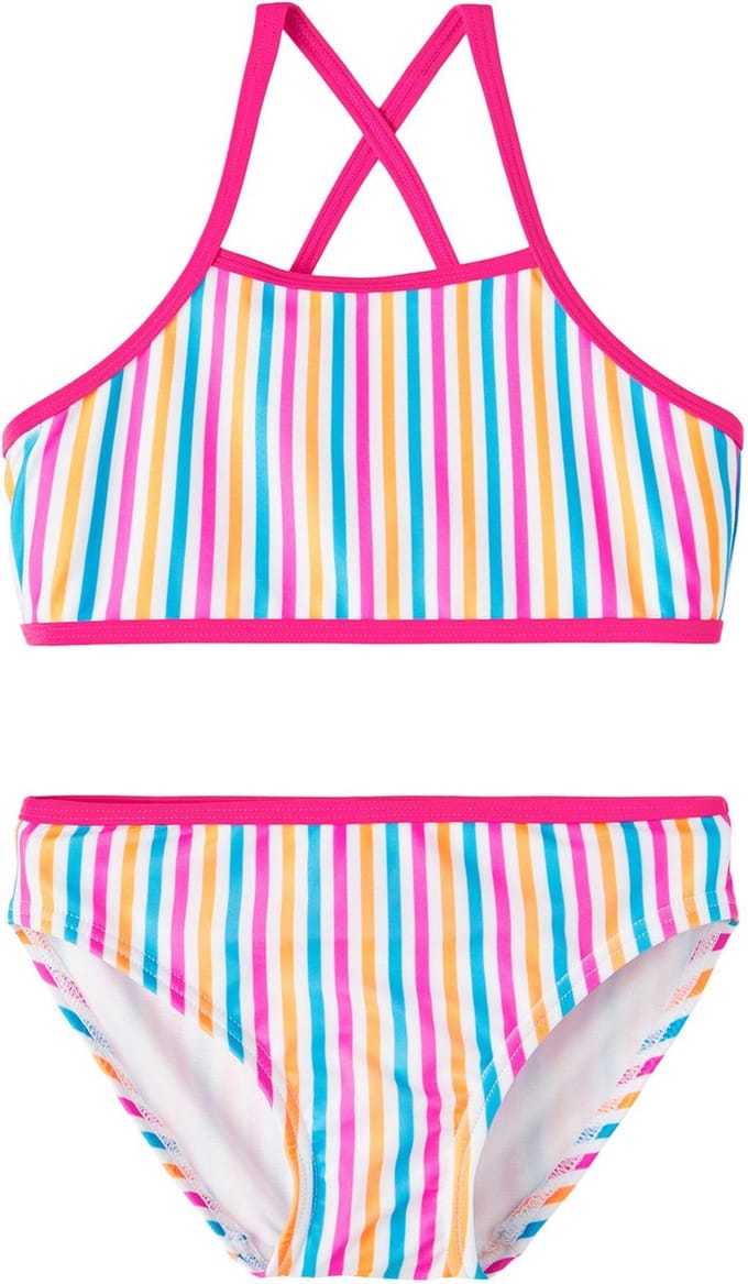 Name it bikini meisjes - streep - NKFziza - maat 158/164