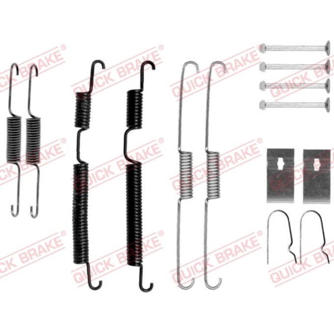 Toebehorenset, remschoenen QUICK BRAKE 105-0024