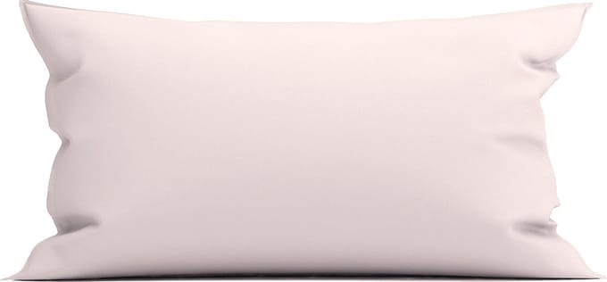 Yellow Kussensloop Percale - Kussenhoes van 40x80 cm - 1 stuk - 100% Katoen-Perkal - Roze