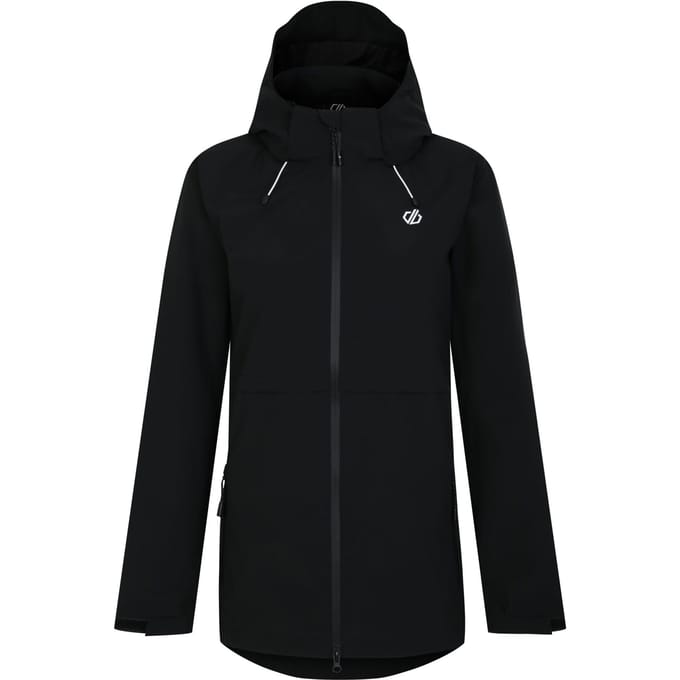 Dare 2B Dames/Dames Switch Up II Waterdichte Jas (Zwart)