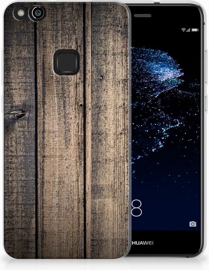 Huawei P10 Lite Bumper Hoesje Steigerhout