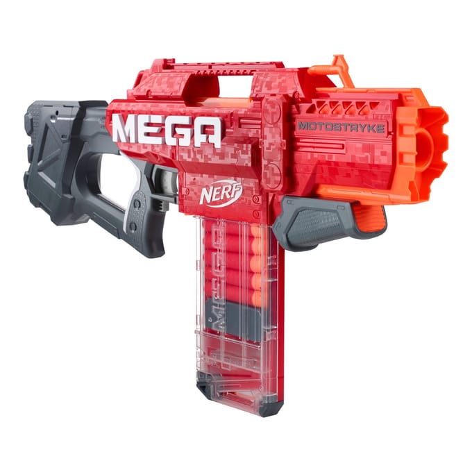 Hasbro Nerf Mega Motostryke (rood, kunststof, 8 - 10 jaar)