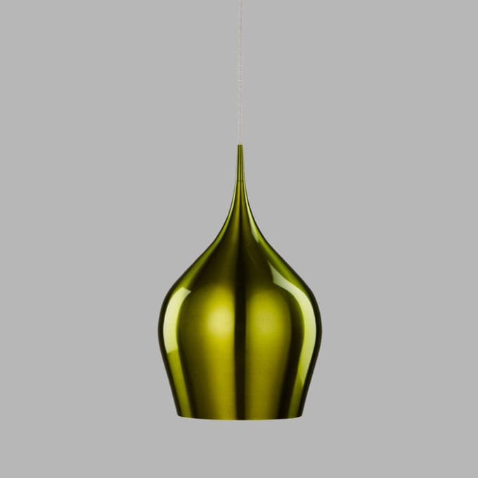 Searchlight Hanglamp Vibrant in mooi groen