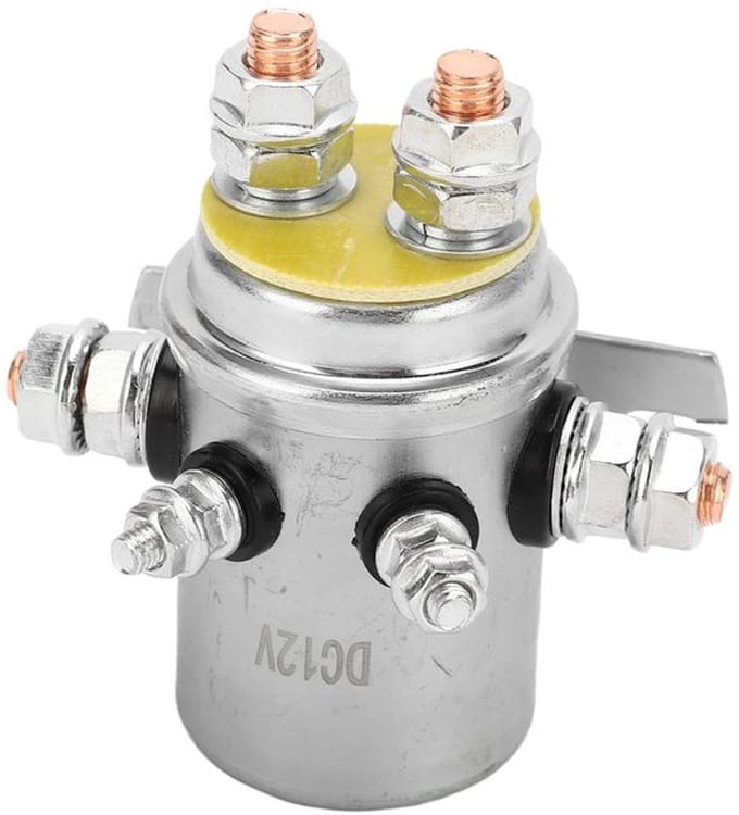 Allecto - Metalen 12 V relais - Schakelaar voor windscherm - 300 A