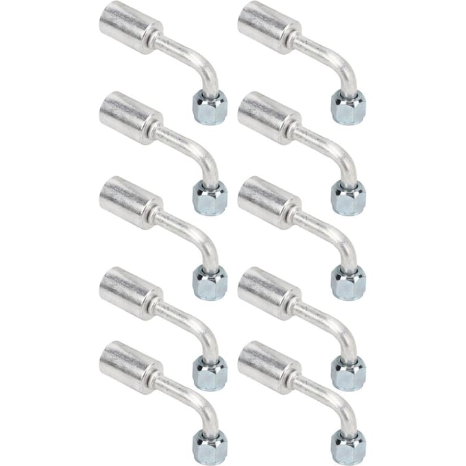10 Stuks 38in Airconditioning 90 Graden Beadlock Aluminium AC Splicer Slangkoppelingen Adapter