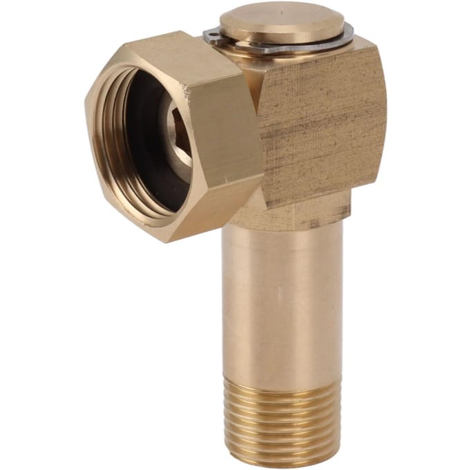 Tuinslang Adapter G1/2 Hoge Hardheid Messing Slang Elleboog Connector voor Vervanging brown