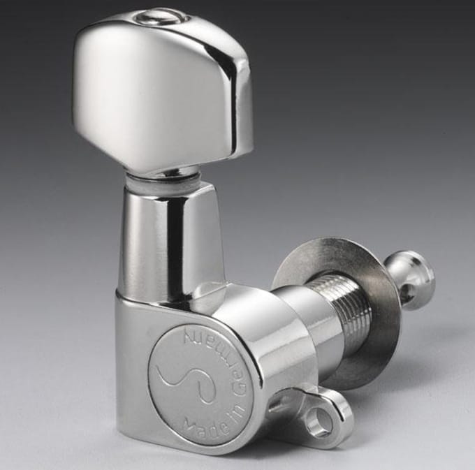Schaller M6 Mini A 3L3R chrome - Stemmechaniek voor gitaar