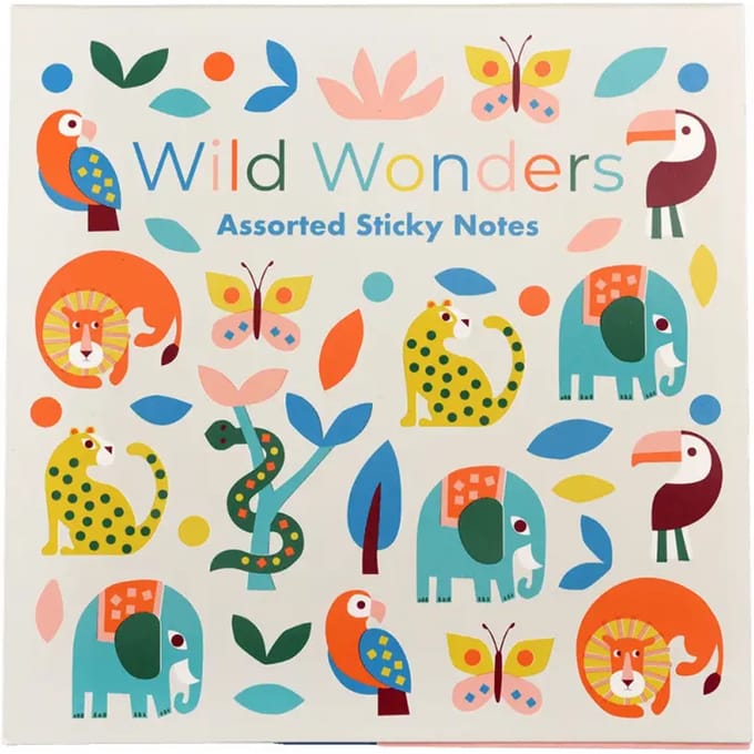Zelfklevende blocnotes Rex London Wild Wonders