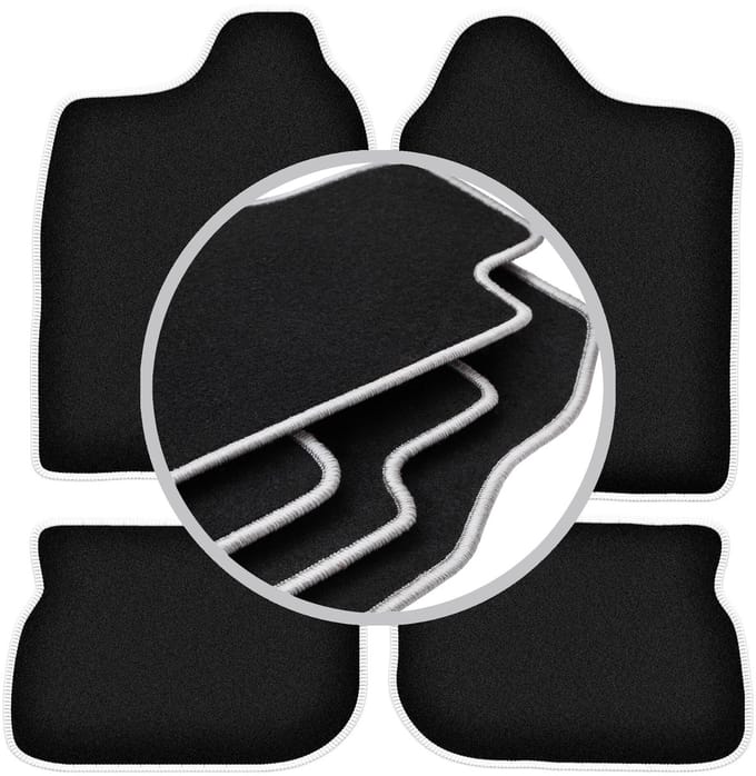 CARLUX-SILVER automatten voor: Suzuki Jimny SUV (1998-2007)