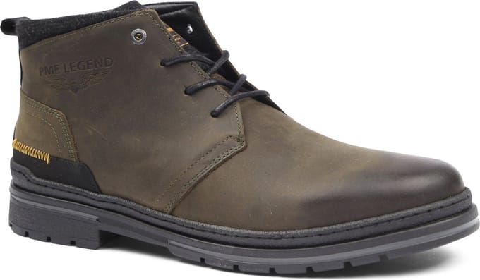 PME Legend - Fleetman Schoen Groen - Schoenmaat 47cm - Leer Heren