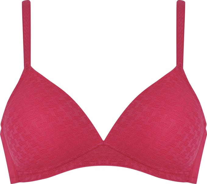 Naturana - Soft bh met pied de poule patroon - 5665 - Casis - 80D