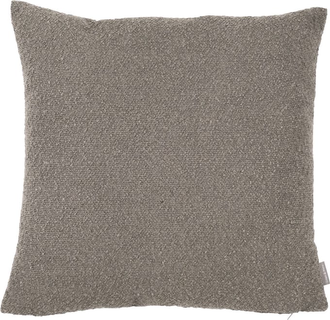 King Bouclé kussen taupe 45x45cm
