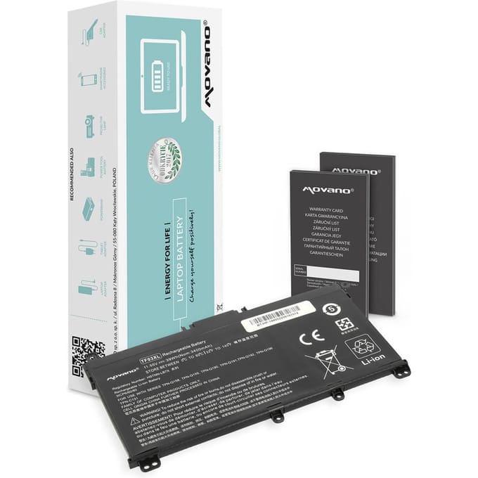 Movano TF03XL Serie - Batterij - Compatible - Lange Levensduur - Veiligheidssysteem