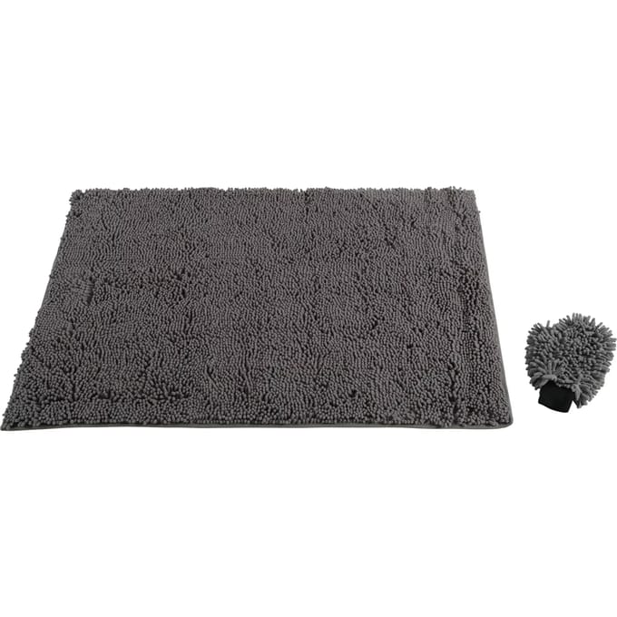 Hondentapijt + microfibre handschoen Zolux