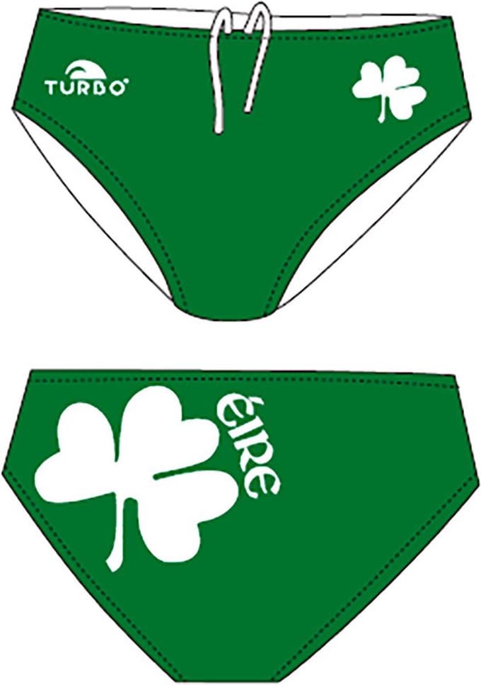 Turbo Eire Ireland Zwemslip Groen M Man