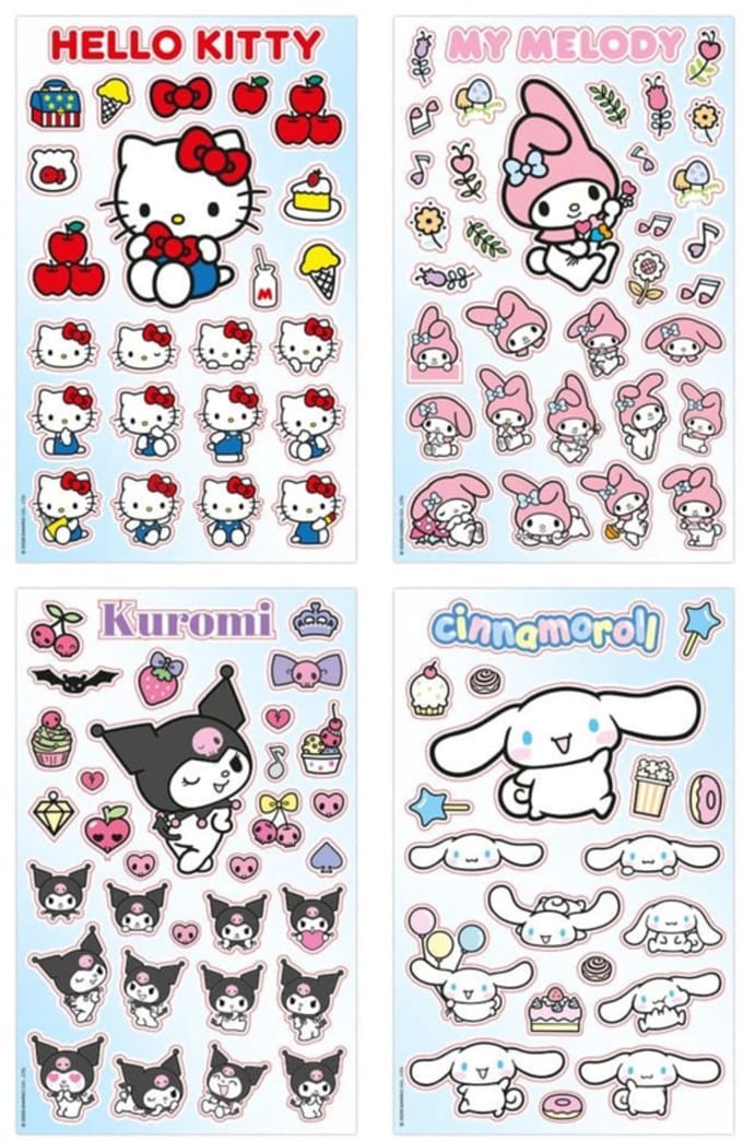 Sanrio Sticker Pack Hello Kitty & Friends 04 Basic