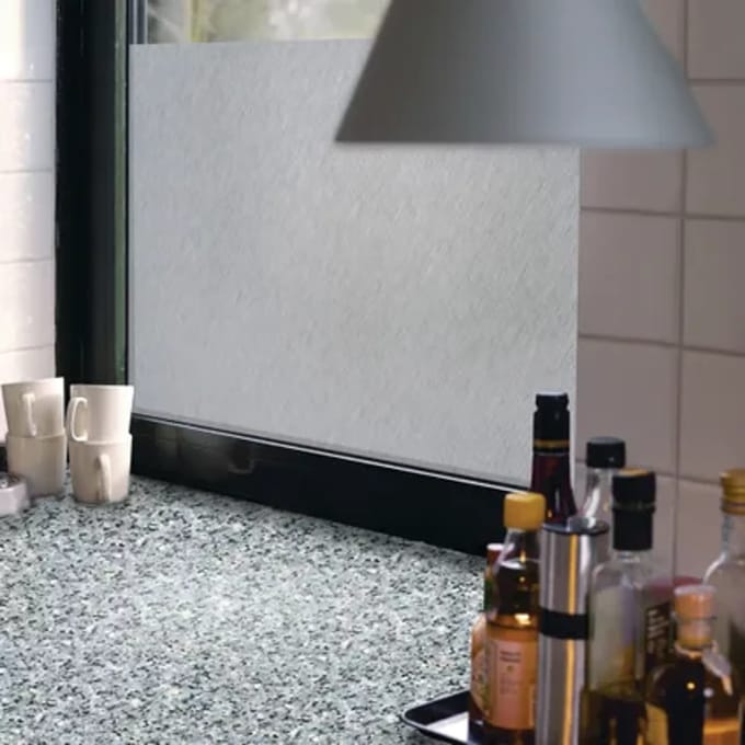 Transform Statische Raamfolie Lima - Licht Gekrast Transparant - 45 X 150 Cm