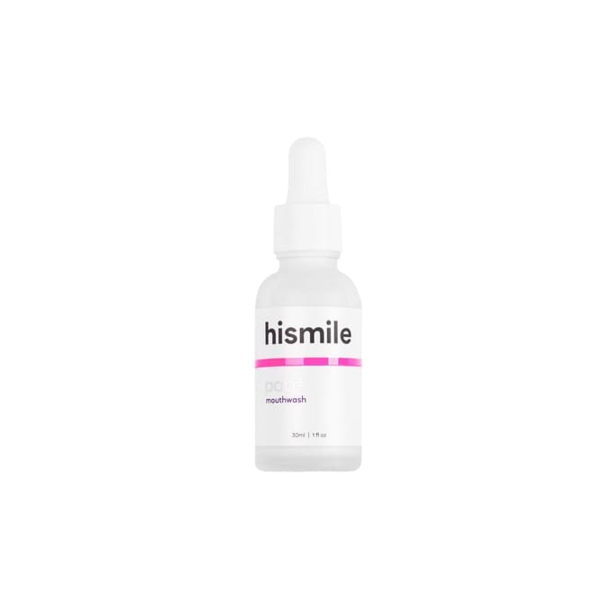 Hismile, Bain de bouche, Blanchissant, 30 ml